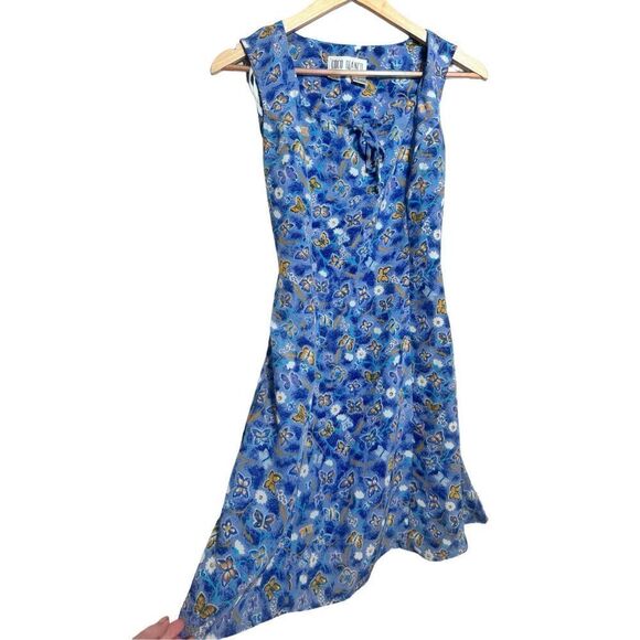 Vintage coco banco butterfly mini dress sz 6 - Picture 1 of 5